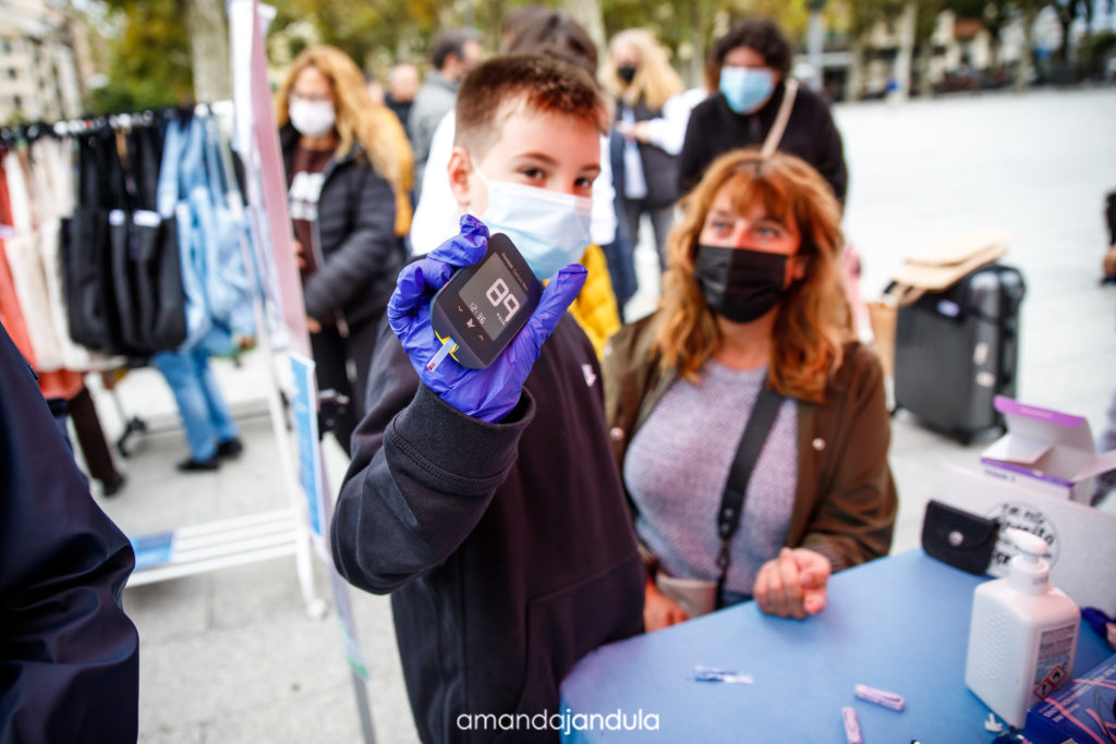 Niño Prueba insulina